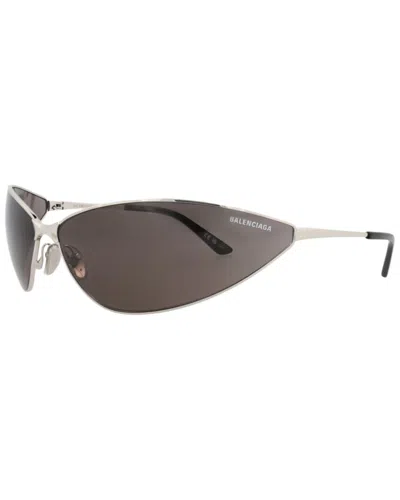 Balenciaga Unisex 93mm Sunglasses In Metallic