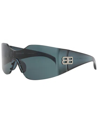 Balenciaga Unisex 99mm Sunglasses In Burgundy