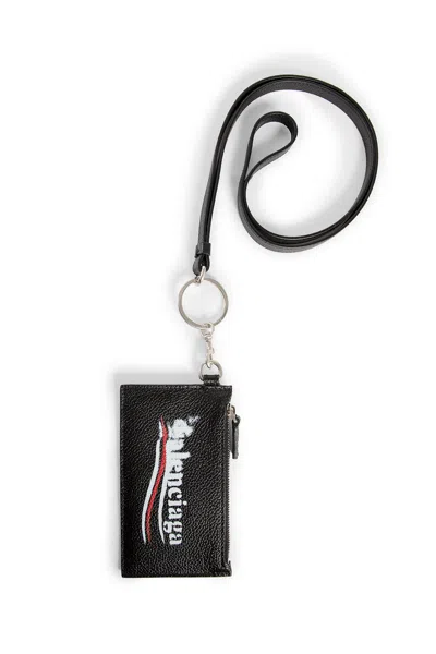 Balenciaga Unisex Black Wallets & Cardholders