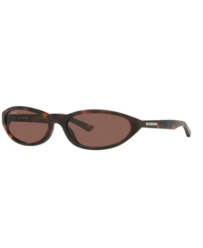 Balenciaga Unisex Small Sunglasses, Bb0007s 6e000197 In Tortoise