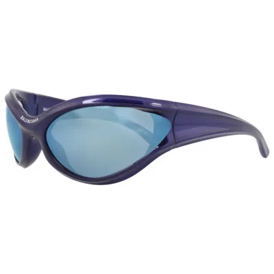 Balenciaga Unisex Sunglasses In Blue