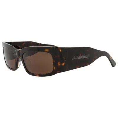Balenciaga Unisex Sunglasses In Brown