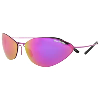 Balenciaga Unisex Sunglasses In Purple