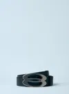 Balenciaga Men Unity Belt In Black