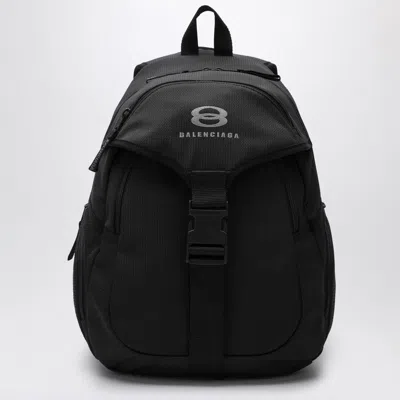 Balenciaga Unity Black Nylon Medium Backpack Men