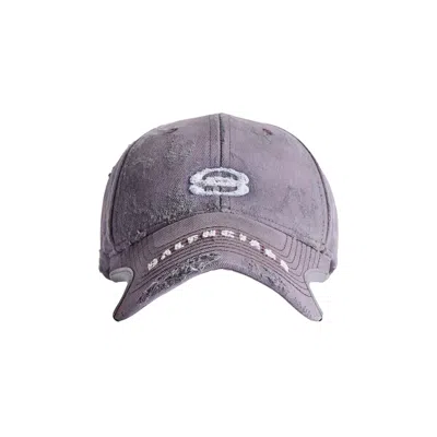 Pre-owned Balenciaga Unity Cap 'faded Purple/white'