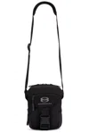 Balenciaga Unity Nylon Messenger Bag In Black