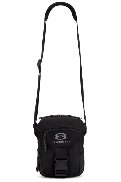 Balenciaga Unity Crossbody Pouch In Black