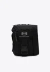 Balenciaga Unity Nylon Messenger Bag In Black