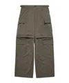 Balenciaga Unity Sports Icon Cargohose In Green