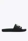 Balenciaga Rubber Slide Sandals For The Pool Men