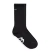 Balenciaga Unity Sports Icon Socks In Black