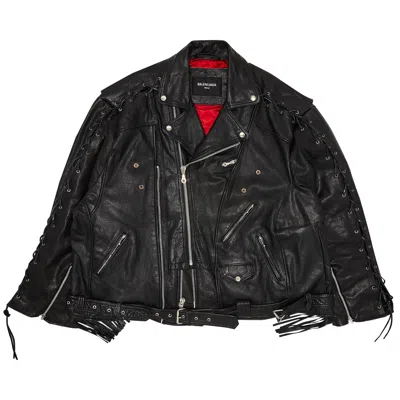 Pre-owned Balenciaga Upcycled Biker Jacket 'black' | Men's Size Xs