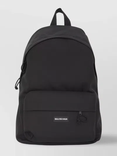 Balenciaga Urban Explorer Backpack With Front Zip Pocket In Gray