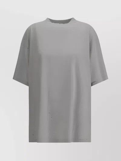 Balenciaga Urban Graphic Oversized T-shirt In Gray