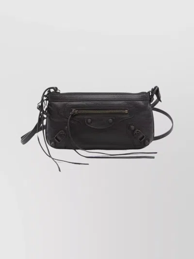 Balenciaga Urban Leather Pouch Adjustable Strap