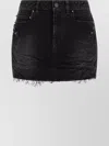 Balenciaga Urban Style Skirt With Pockets And Loops In Black