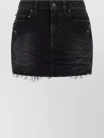 BALENCIAGA URBAN STYLE SKIRT WITH POCKETS AND LOOPS