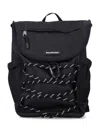 Balenciaga Ripstop Logo Backpack In Black