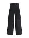 Balenciaga Men Utility Workwear Pants In Blue