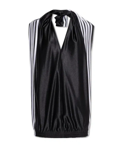 Balenciaga Short Dress With A V-neckline