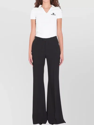 BALENCIAGA V-NECKLINE SHORT SLEEVE KNITWEAR