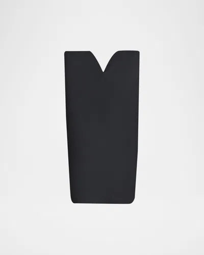 Balenciaga Vareuse Structured Sleeveless Mini Dress In Black