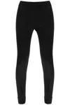 Balenciaga Fitted Classic Leggings In Black