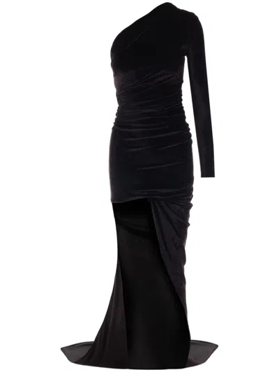 BALENCIAGA BALENCIAGA VELVET LONG DRESS