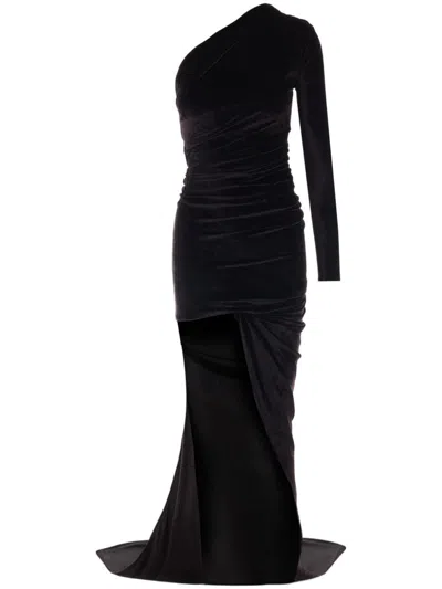 BALENCIAGA BALENCIAGA VELVET LONG DRESS