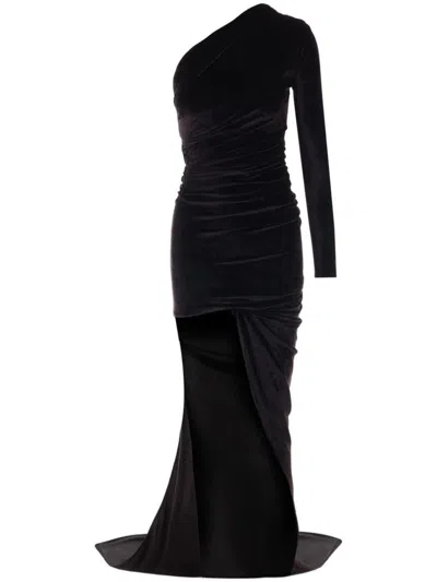 BALENCIAGA BALENCIAGA VELVET LONG DRESS