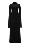 BALENCIAGA VELVET MAXI DRESS