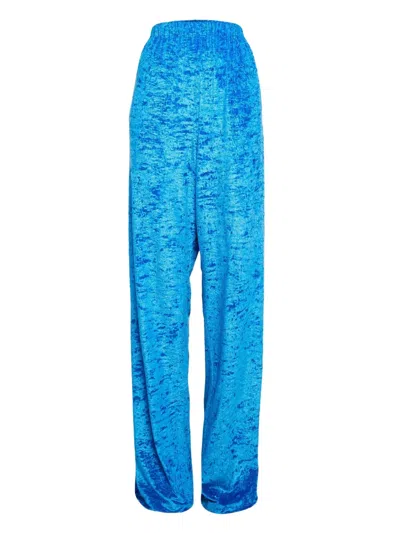 Pre-owned Balenciaga Velvet Trousers