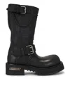 Balenciaga Woman Black Boots In Black