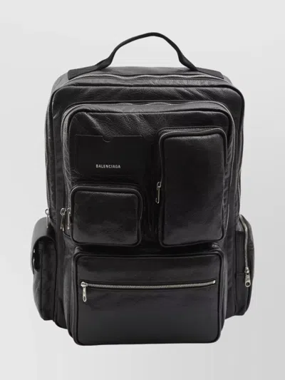 BALENCIAGA VERSATILE URBAN BACKPACK FEATURING MULTIPLE OPTIONS