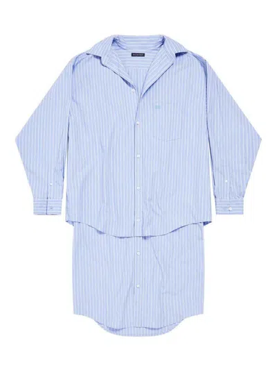 BALENCIAGA COTTON CHEMISIER DRESS
