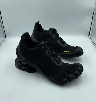 Pre-owned Balenciaga Vibram Flex Toe Lace-up Sneaker In Black