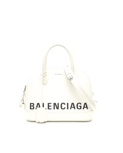 Balenciaga Ville Bag In White
