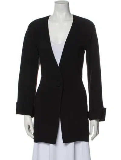 Pre-owned Balenciaga Vintage 1980's Blazer In Black
