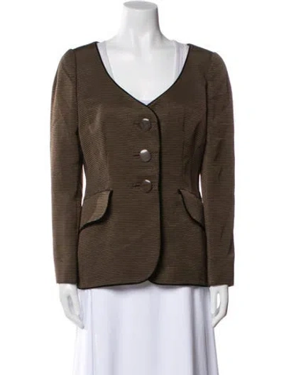 Pre-owned Balenciaga Vintage 1990's Jacket In Brown