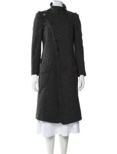 Pre-owned Balenciaga Vintage 2005 Coat In Gray