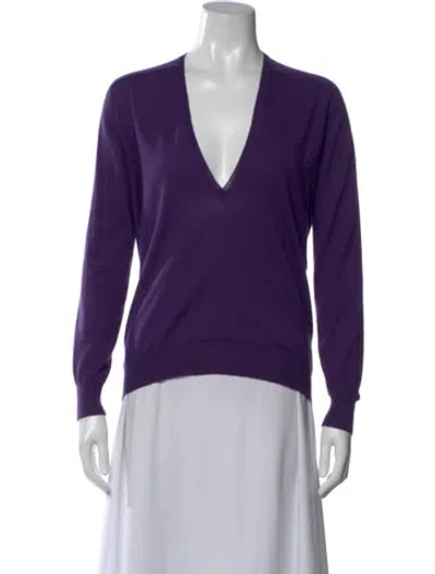 Pre-owned Balenciaga Vintage 2005 Sweater In Purple