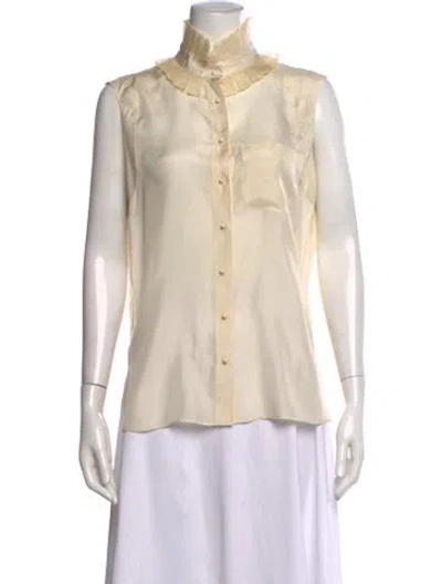 Pre-owned Balenciaga Vintage 2006 Blouse In Neutral