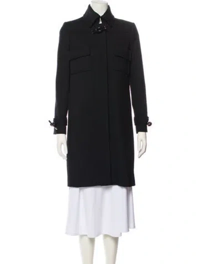 Pre-owned Balenciaga Vintage 2006 Coat In Black