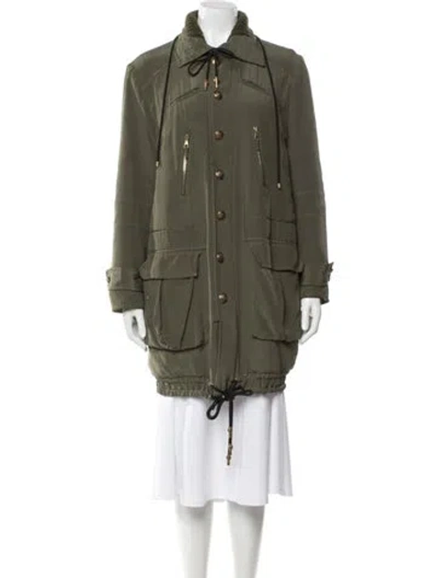 Pre-owned Balenciaga Vintage 2007 Parka In Green
