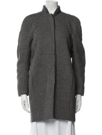 Pre-owned Balenciaga Vintage 2008 Coat In Gray