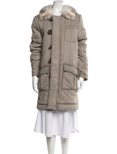 Pre-owned Balenciaga Vintage 2009 Parka In Neutrals