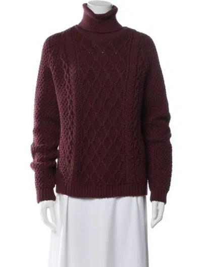Pre-owned Balenciaga Vintage 2011 Sweater In Burgundy