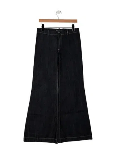 Pre-owned Balenciaga Vintage Flared Jeans In Blue