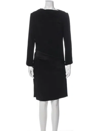 Pre-owned Balenciaga Vintage Knee-length Dress In Black